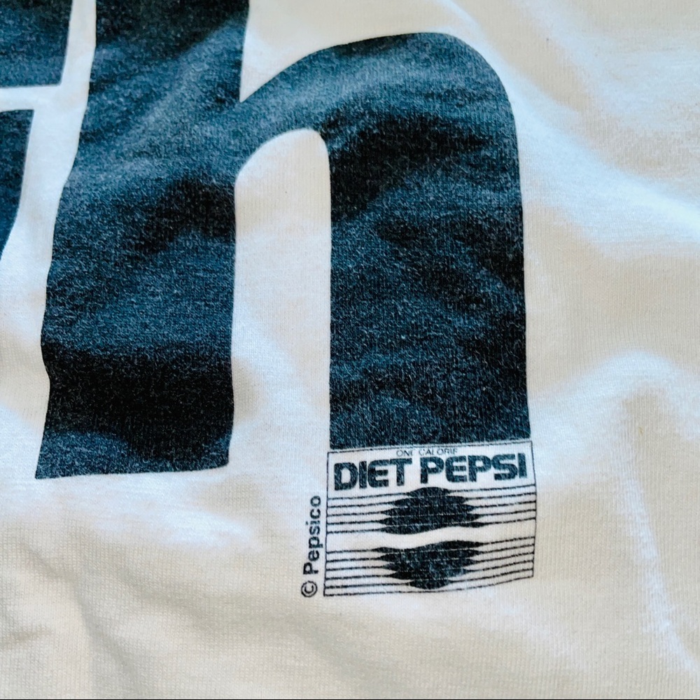 Vintage Diet Pepsi T-Shirt Ray Charles You Got The Right One Baby